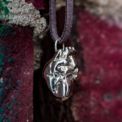 Bam Margera Anatomical Heart Pendant - Bam Margera Merchandise