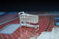 Bam Margera Shopping Cart 3D Pendant - Bam Margera Merchandise