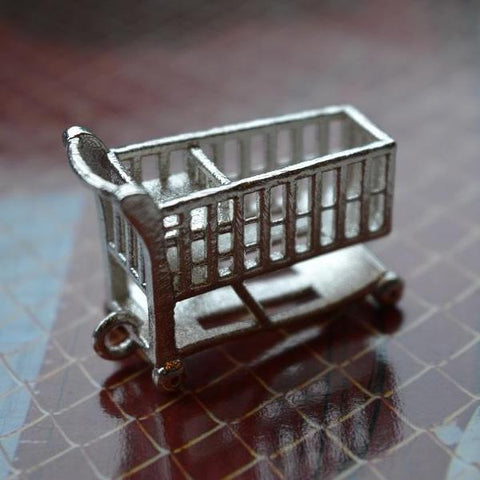 Bam Margera Shopping Cart 3D Pendant - Bam Margera Merchandise