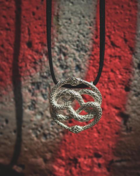 Buy Ouroboros Pendant Necklace Inspired by Auryn in Neverending Story  Online in India - Etsy