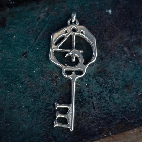 Bam Margera Skeleton Key Pendant - Bam Margera Merchandise